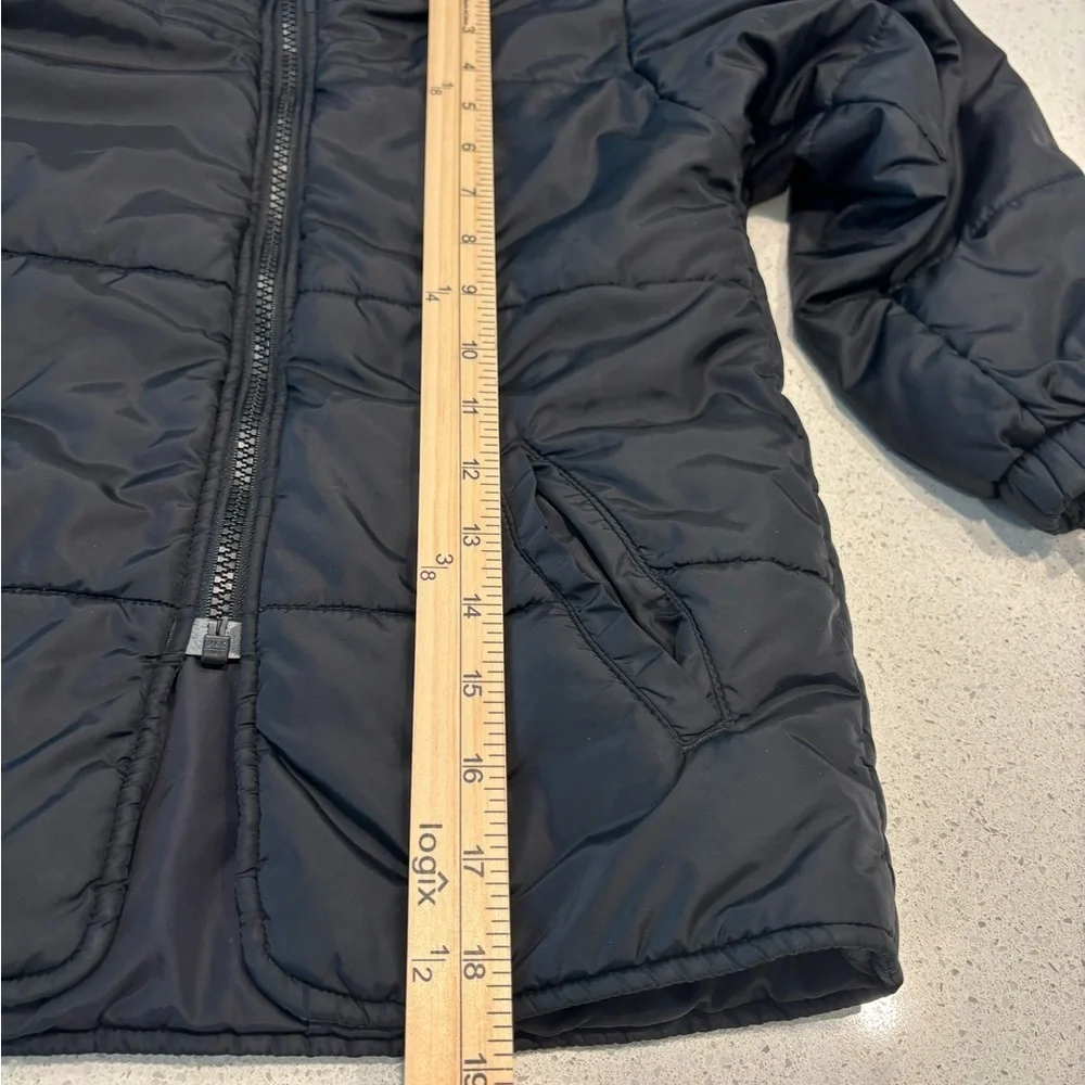 L.L. Bean Kids Black Puffer Jacket, Size 6